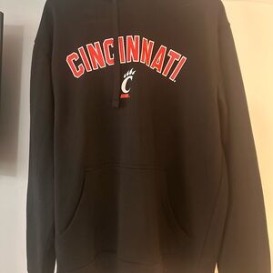 Black Cincinnati Bearcat Hoodie